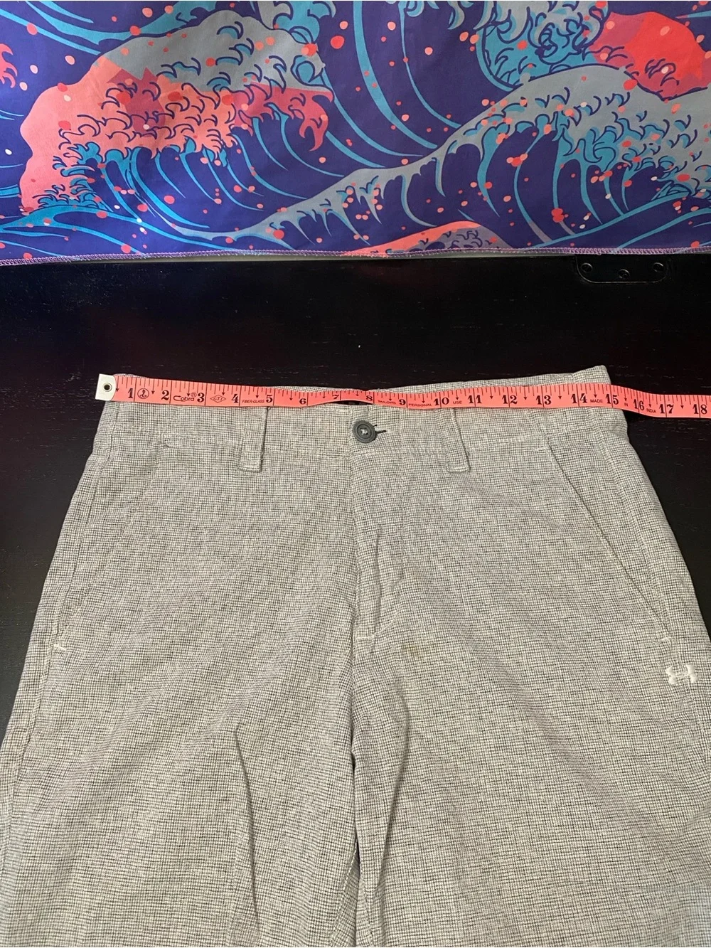 Under Armour Men's Light Gray Flat Front Shorts